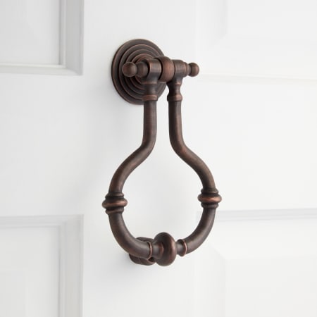 A large image of the Signature Hardware 948387 Oil Rubbed Bronze