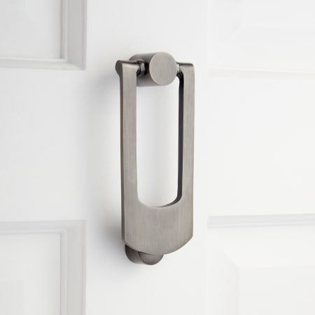 A large image of the Signature Hardware 948392 Antique Pewter