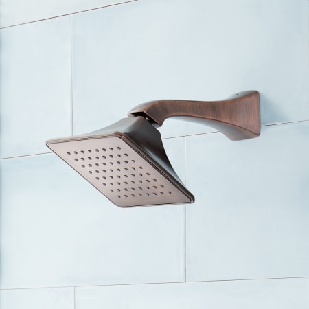 A large image of the Signature Hardware 948963-6-1.8 Oil Rubbed Bronze