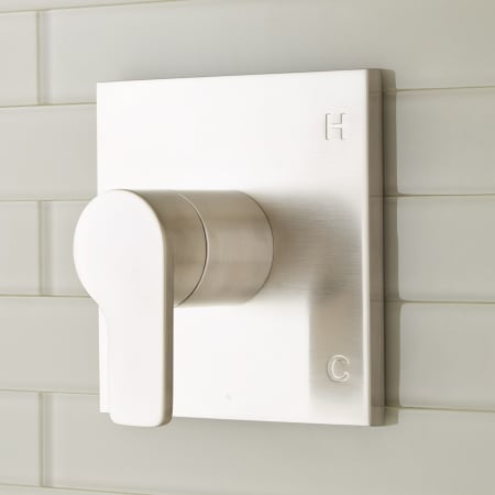 A large image of the Signature Hardware 948891-LV Brushed Nickel
