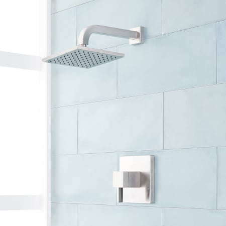 A large image of the Signature Hardware 948667-LV Brushed Nickel