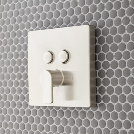 A large image of the Signature Hardware 948974-LV Brushed Nickel