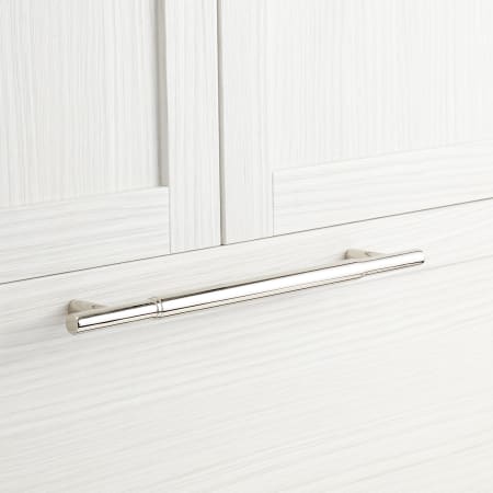 A large image of the Signature Hardware 949195-18 Polished Nickel