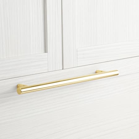 A large image of the Signature Hardware 949197-12 Polished Brass