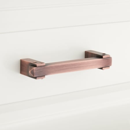 A large image of the Signature Hardware 949190-4 Antique Copper