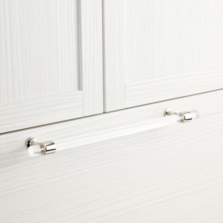 A large image of the Signature Hardware 949469-15 Polished Nickel