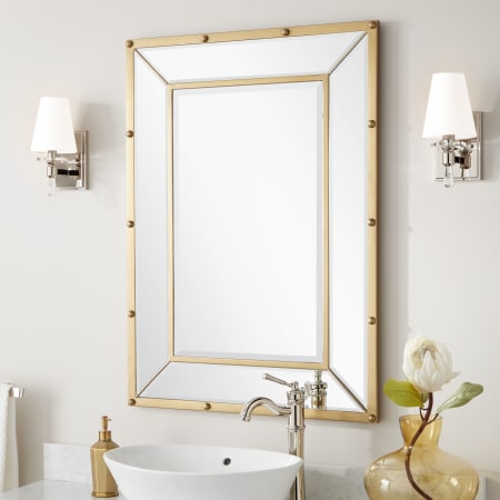 ジャンクジャーナル✢『Inner sanctuary♡』 Signature Hardware 450594 Nickel Joanie Decorative Vanity