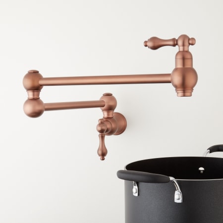 A large image of the Signature Hardware 917488 Antique Copper