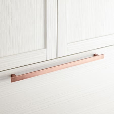 A large image of the Signature Hardware 949471-18 Antique Copper