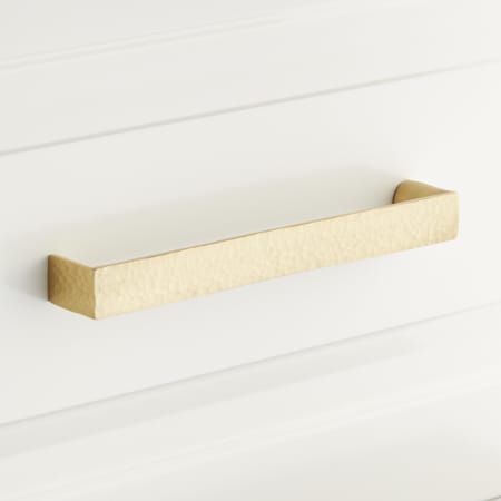 A large image of the Signature Hardware 949473-18 Satin Brass