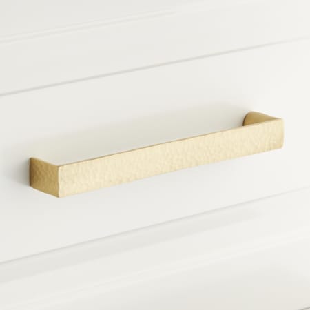 A large image of the Signature Hardware 949474-4 Satin Brass