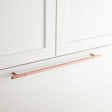 A large image of the Signature Hardware 949475-18 Antique Copper