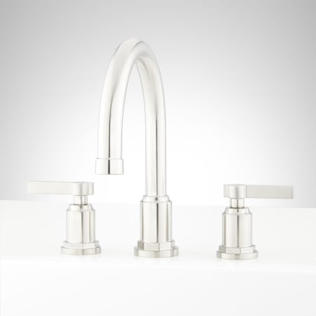 A large image of the Signature Hardware 949851-LV Brushed Nickel