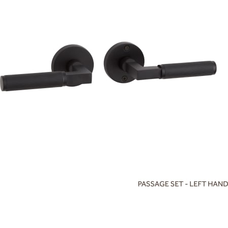 A large image of the Signature Hardware 951141-PA-238-LH Matte Black