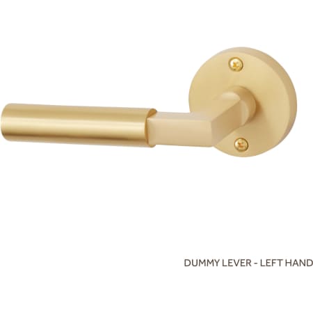 A large image of the Signature Hardware 951134-DU-LH Satin Brass