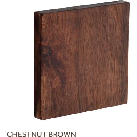 A large image of the Signature Hardware 457151 Chestnut Brown
