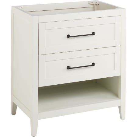 A large image of the Signature Hardware 466029-NOTOP White