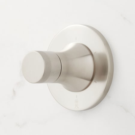 A large image of the Signature Hardware 951353-LV Brushed Nickel
