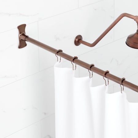 A large image of the Signature Hardware 902840-66 Oil Rubbed Bronze