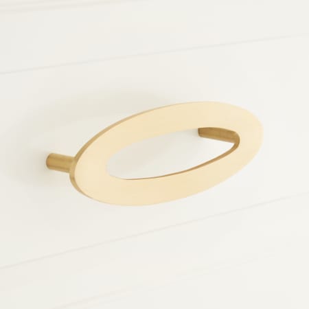 A large image of the Signature Hardware 953115 Satin Brass