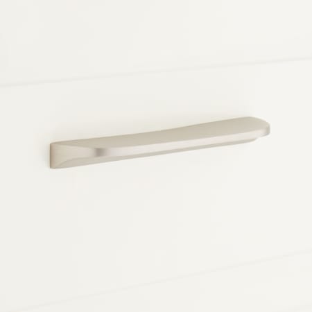 A large image of the Signature Hardware 953117 Satin Nickel