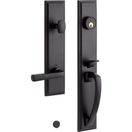 A large image of the Signature Hardware 953385-KE-LH-234 Matte Black