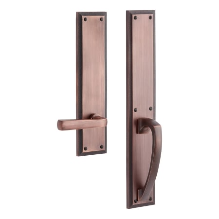 A large image of the Signature Hardware 953385-DU-RH Oil Rubbed Bronze