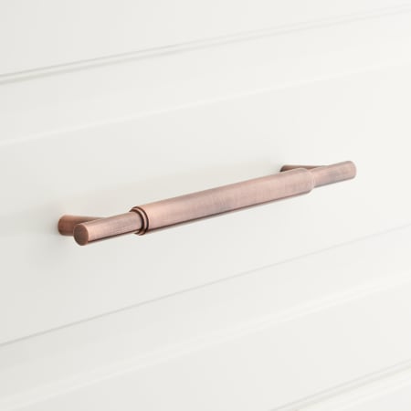 A large image of the Signature Hardware 945973-6 Antique Copper