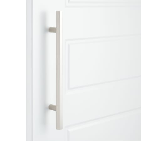 A large image of the Signature Hardware 953384-BTB-12 Brushed Nickel