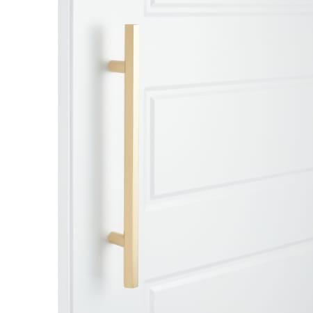 A large image of the Signature Hardware 953384-BTB-12 Satin Brass