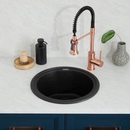 A large image of the Signature Hardware 953446 Black