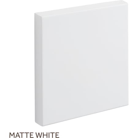 A large image of the Signature Hardware 480809 Matte White