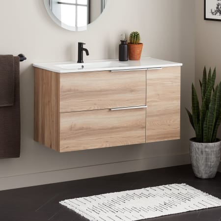 A large image of the Signature Hardware 953531-40 Desert Oak