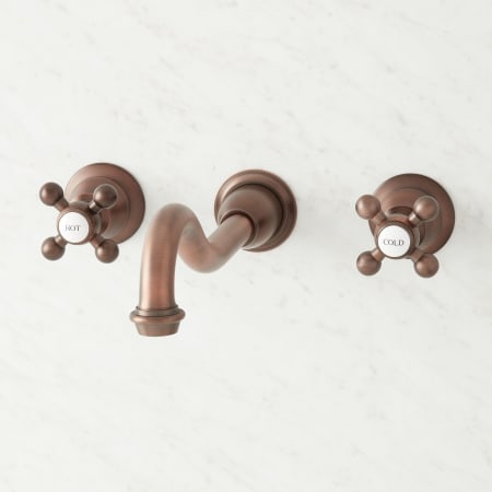 A large image of the Signature Hardware 911575 Oil Rubbed Bronze