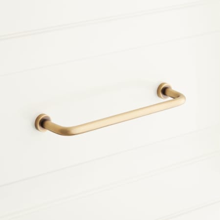 A large image of the Signature Hardware 953554-6 Antique Brass
