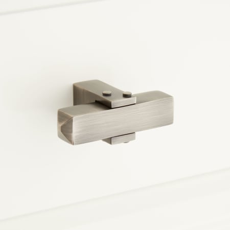 A large image of the Signature Hardware 953549 Antique Nickel