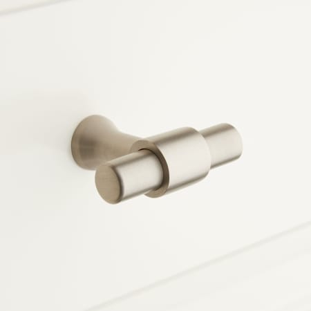 A large image of the Signature Hardware 953575 Satin Nickel