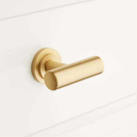 A large image of the Signature Hardware 953577 Satin Brass