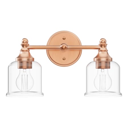 A large image of the Signature Hardware 953123 Satin Copper