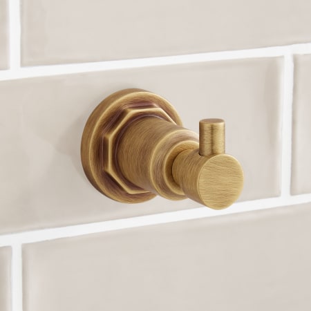 A large image of the Signature Hardware 948293 Aged Brass