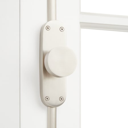 A large image of the Signature Hardware 953669-BD Brushed Nickel