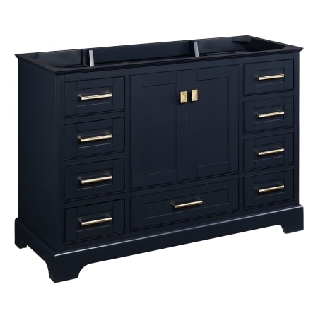 A large image of the Signature Hardware 482898 Midnight Navy Blue