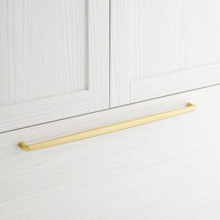A large image of the Signature Hardware 953754 Satin Brass