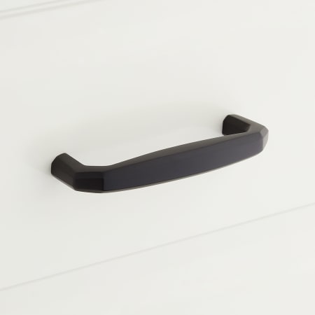 A large image of the Signature Hardware 953753-334 Matte Black