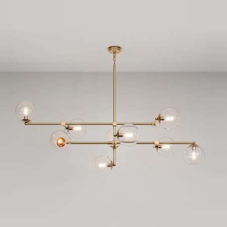 A large image of the Signature Hardware 953848 Brushed Gold