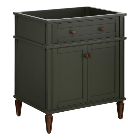 A large image of the Signature Hardware 489031 Dark Olive Green