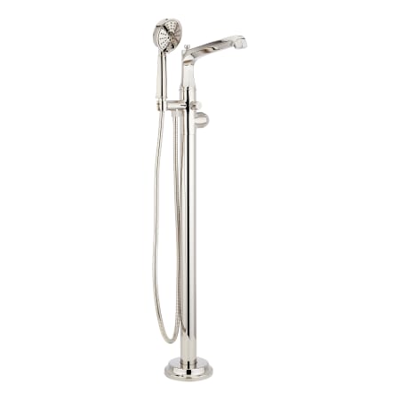 A large image of the Signature Hardware 497645 Polished Nickel