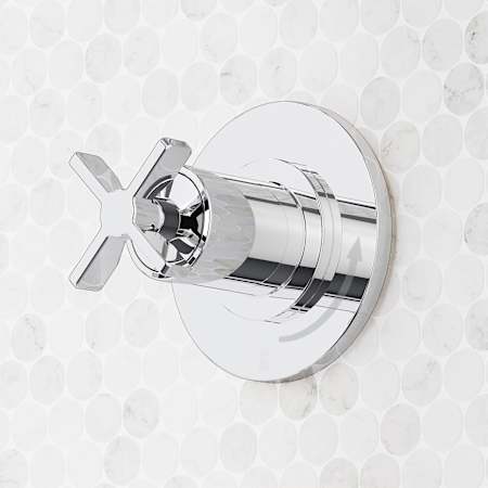 A large image of the Signature Hardware 955119-V.75 Chrome
