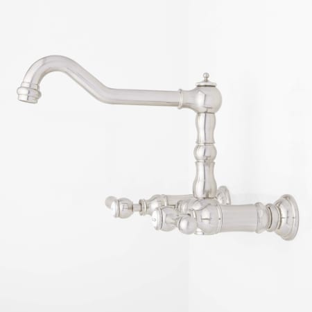 A large image of the Signature Hardware 906112 Signature Hardware-906112-Side - Brushed Nickel