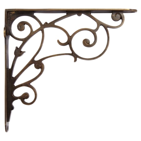 A large image of the Signature Hardware 910887 Signature Hardware-910887-Antique Brass-Side View